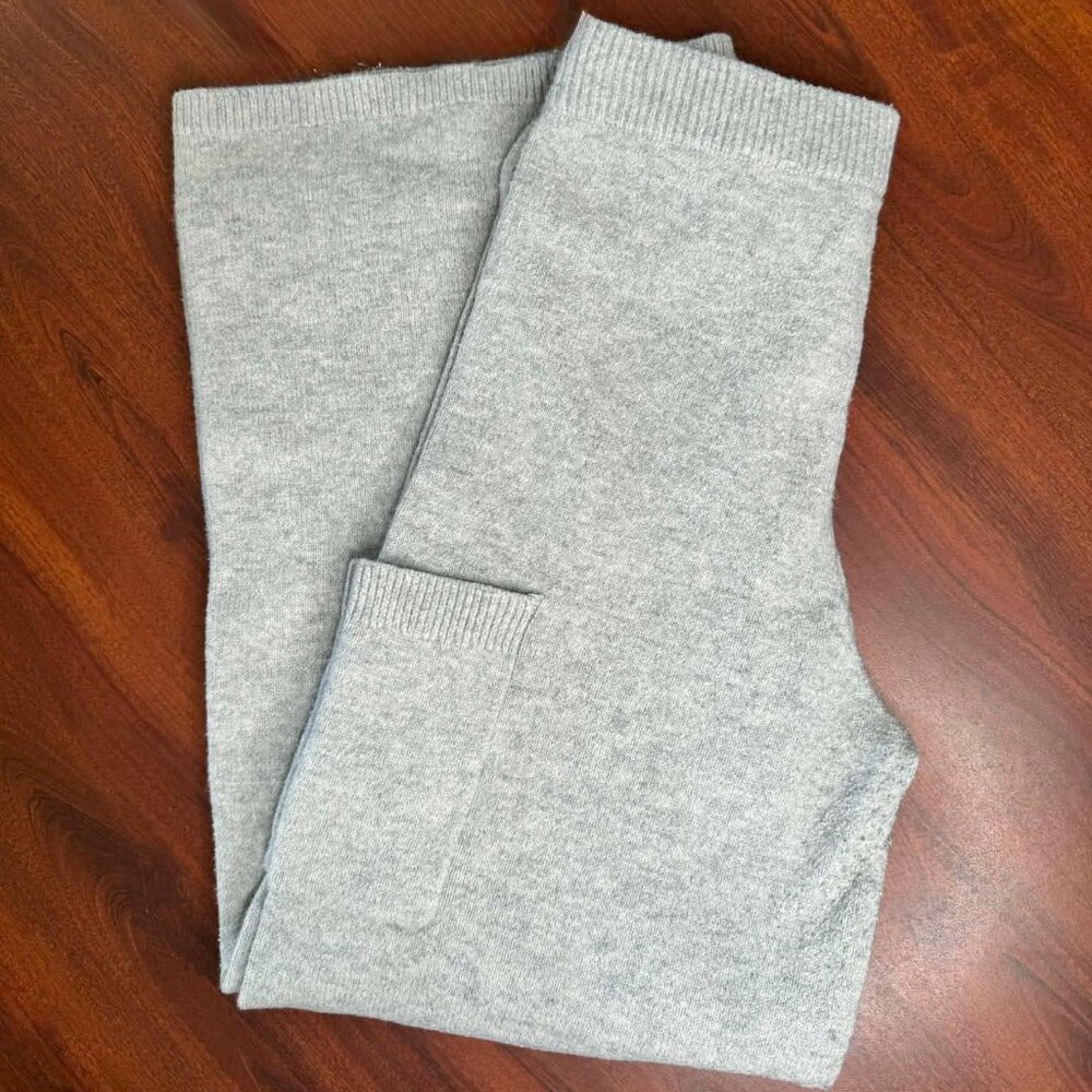 Grey Kids Wide Leg Pants